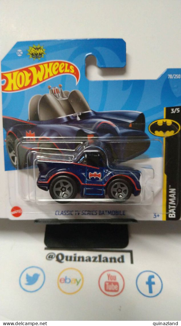 Hot Wheels Classic TV Serie Batmobile 2022-078 (CP16) - HotWheels