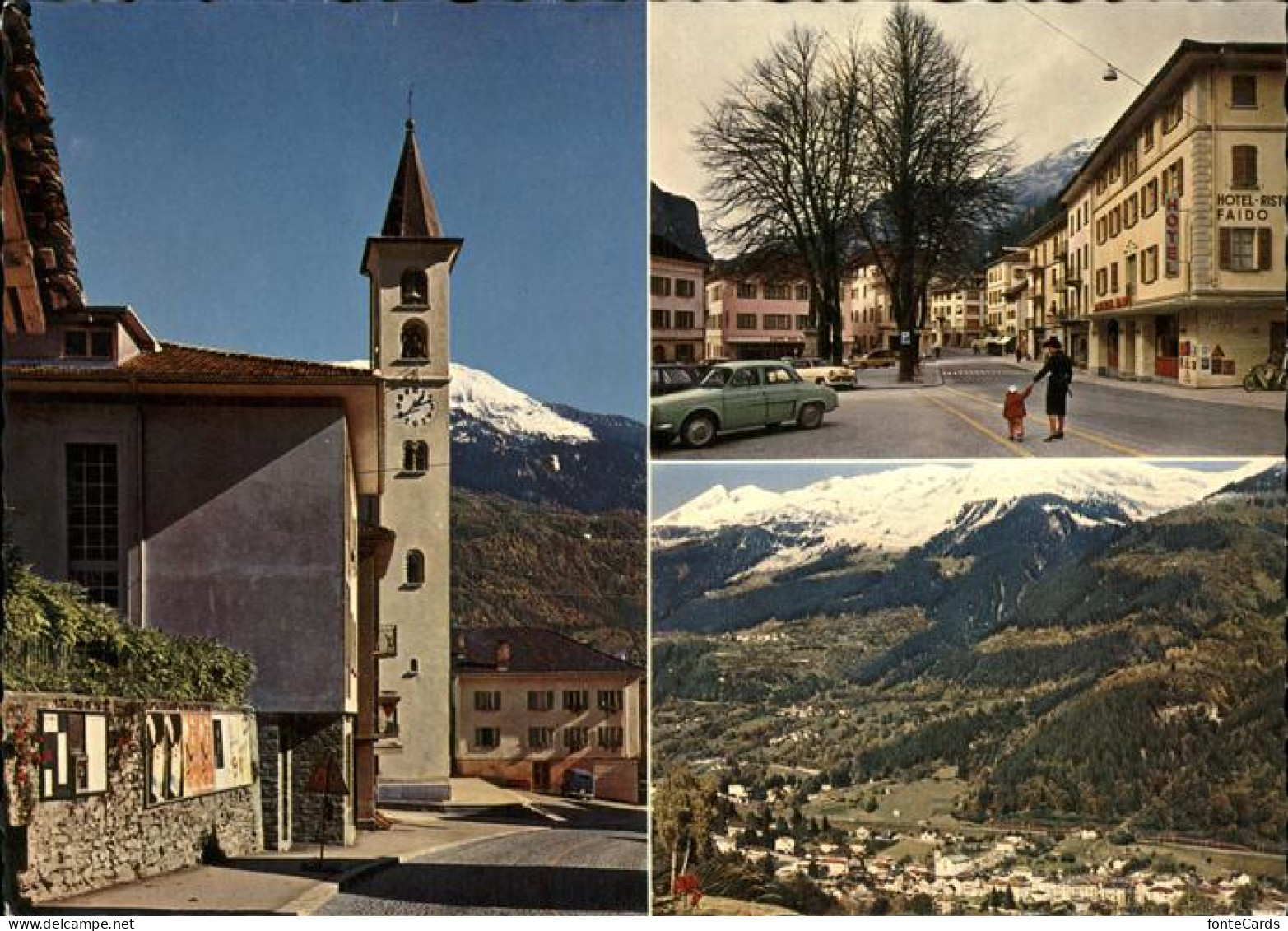 11381429 Faido Ortsansichten Kirche Faido - Andere & Zonder Classificatie