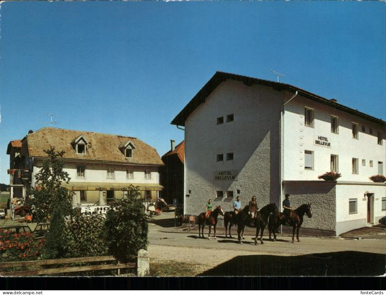 11381384 Saignelegier Hotels Bellevue Reiter Saignelegier - Altri & Non Classificati