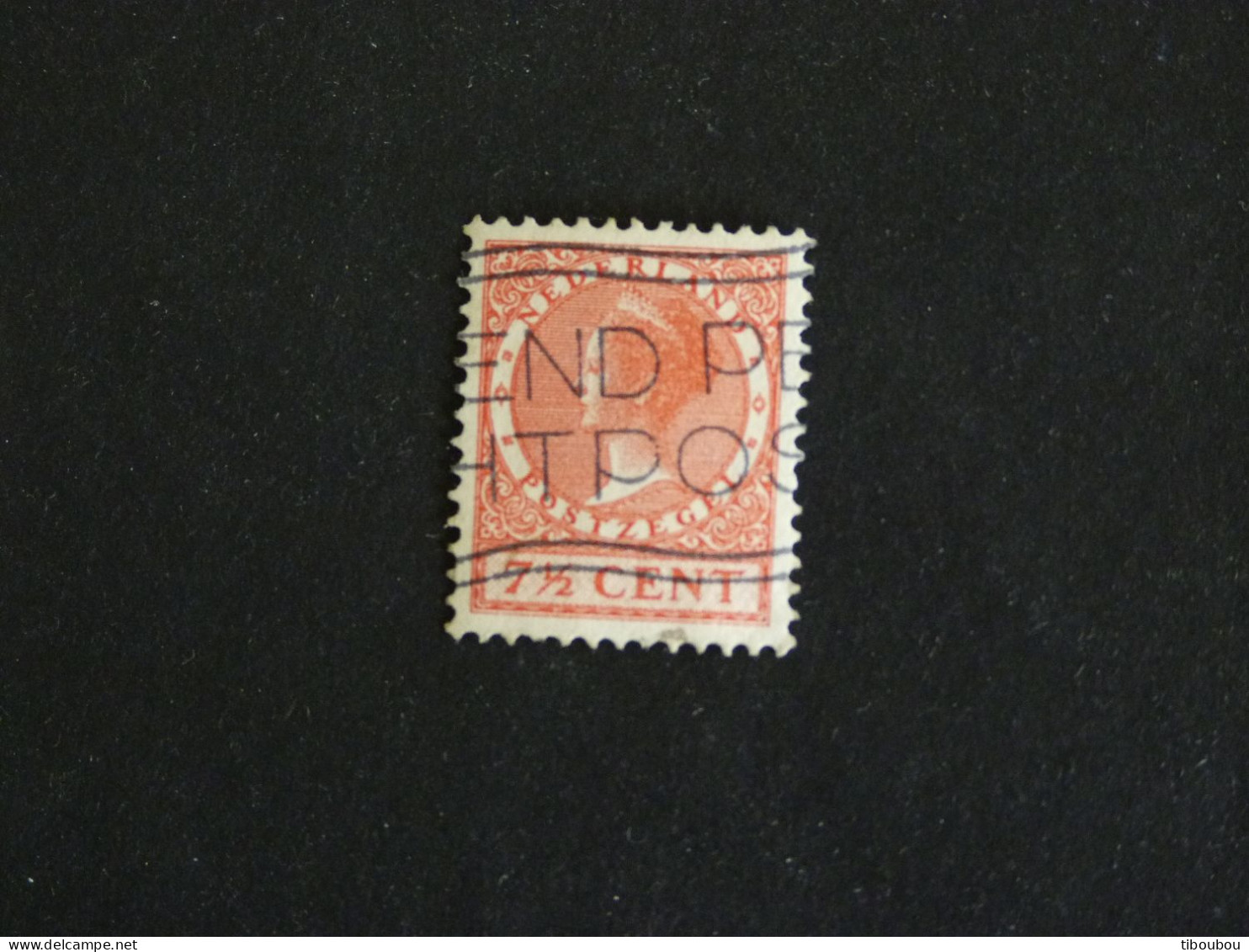 PAYS BAS NEDERLAND YT 209 OBLITERE - WILHELMINE - Used Stamps