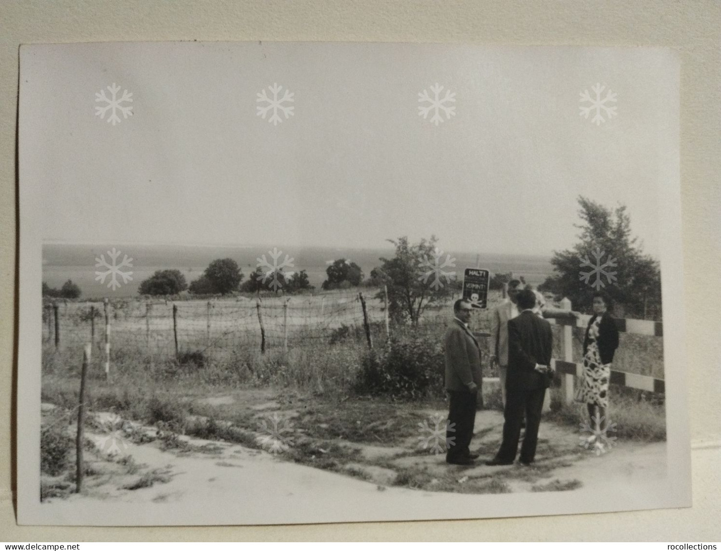 Austria Photo BURGENLAND Iron Curtain Hungary. 1962. 100x70 Mm - Europa