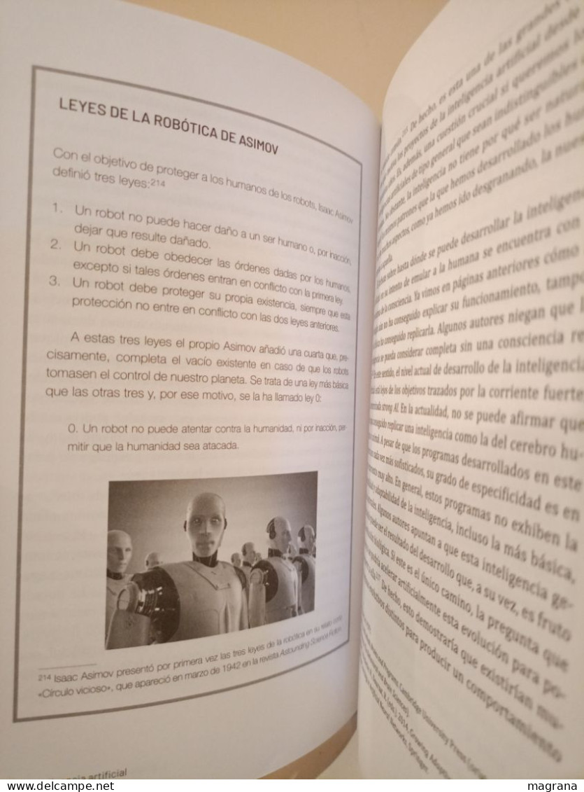 Inteligencia Artificial. ¿Un Paso Adelante En La Evolución? Juan Carlos Nuño. Grandes Ideas De Las Matemáticas. 2019. - Kultur