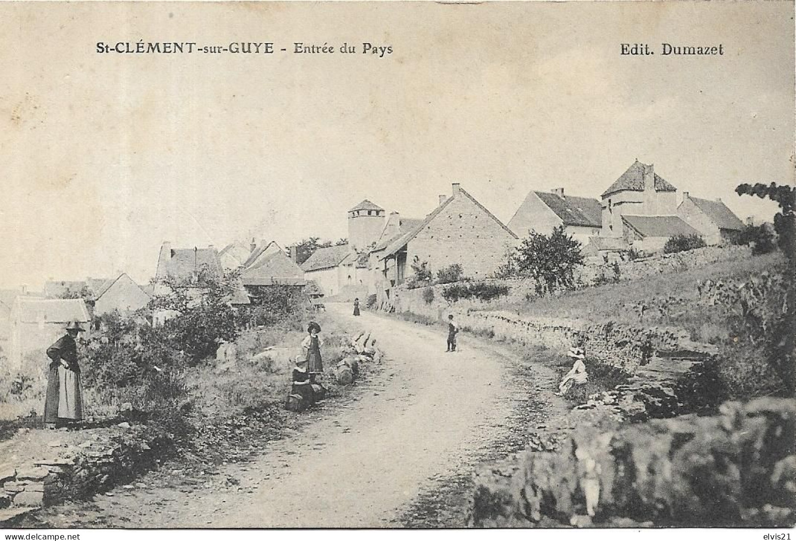 SAINT CLEMENT SUR GUYE Entrée Du Pays - Autres & Non Classés