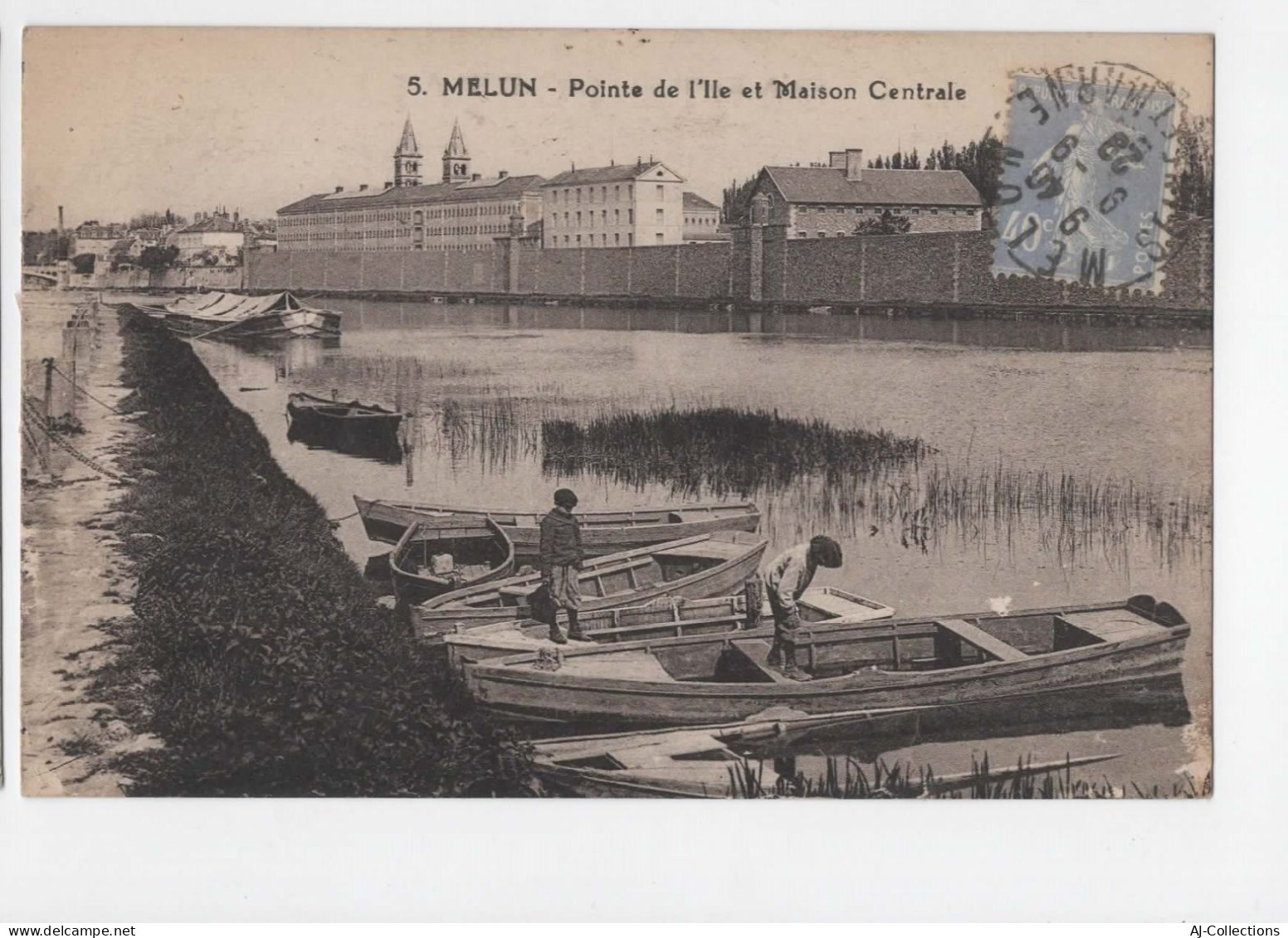 AJC - Melun - Pointe De L'ile Et Maison Centrale - Melun