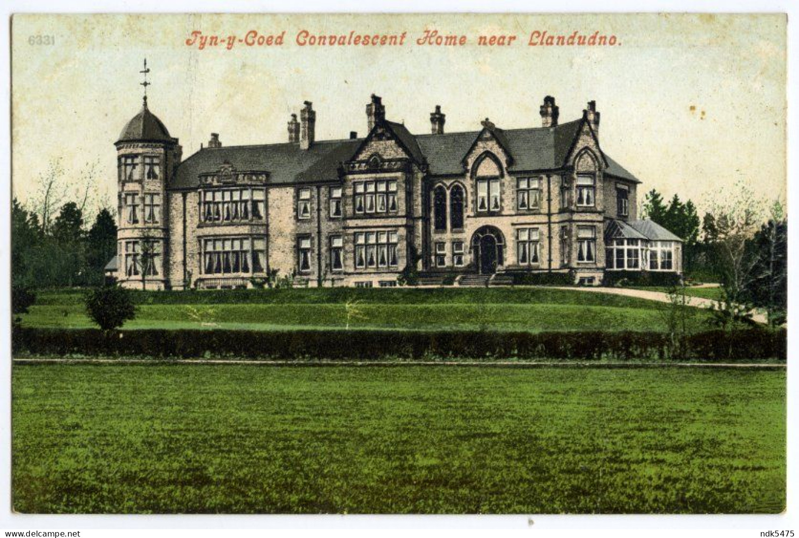 TYN-Y-COED CONVALESCENT HOME NEAR LLANDUDNO / DARTFORD, ST ALBANS ROAD (GREY) - Denbighshire