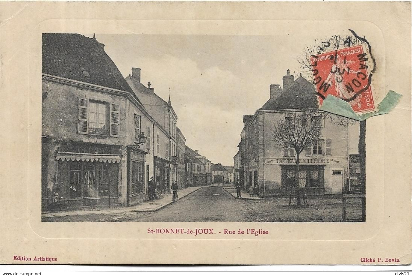 SAINT BONNET DE JOUX Rue De L' Eglise - Autres & Non Classés