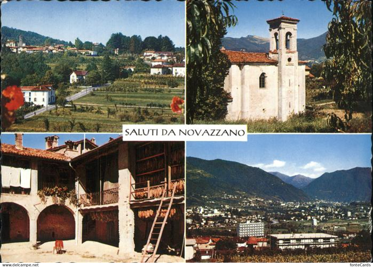 11381198 Novazzano Panorama Kirche Details Novazzano - Andere & Zonder Classificatie