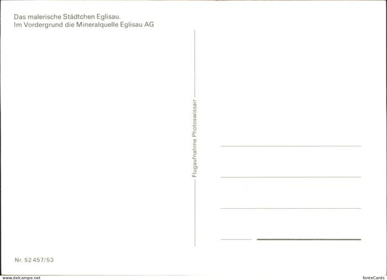 11381117 Eglisau Panorama Und Mineralquelle Fliegeraufnahme Eglisau - Andere & Zonder Classificatie