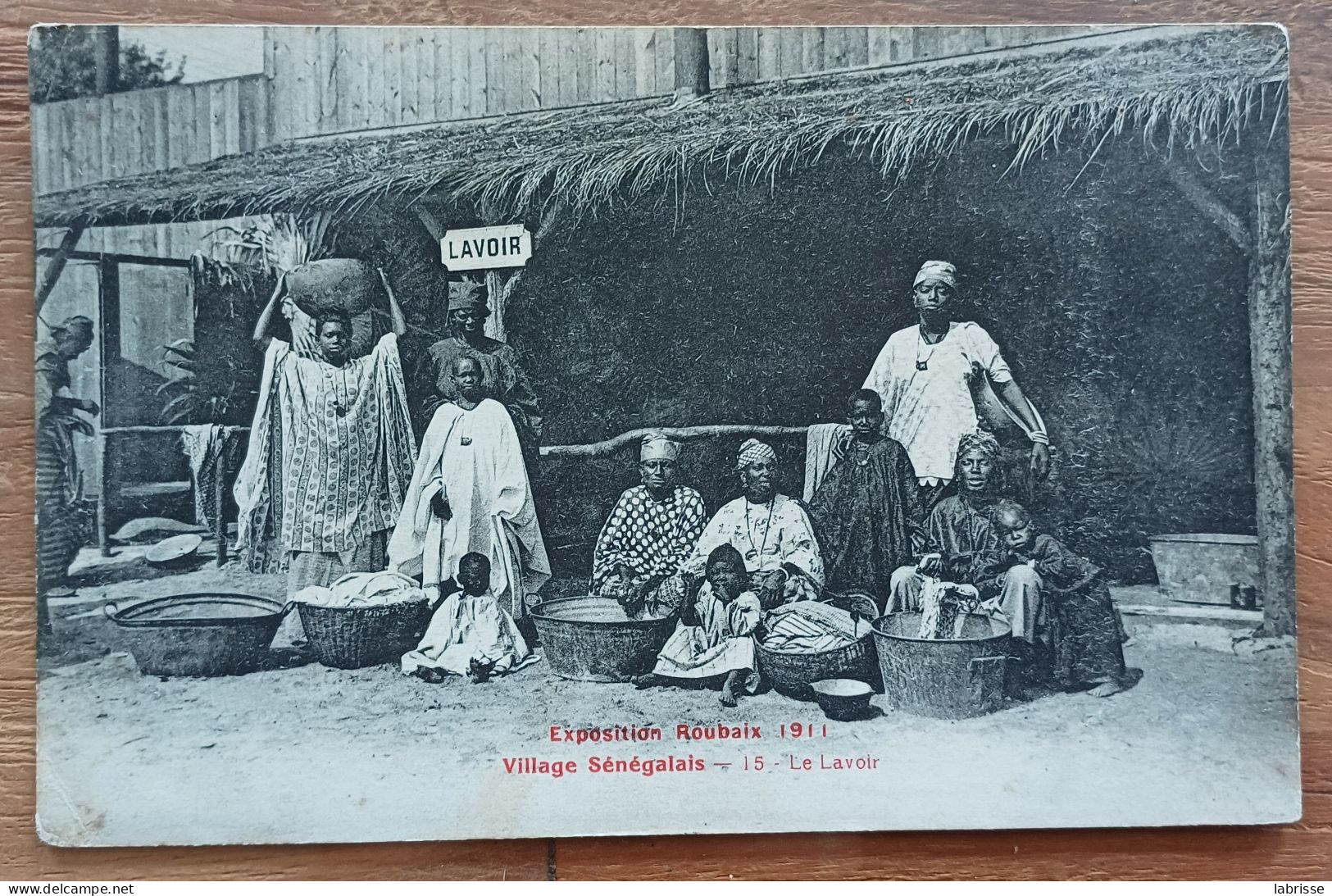 Exposition Roubaix (nord) 1911 Village Sénégalais Le Lavoir - Roubaix