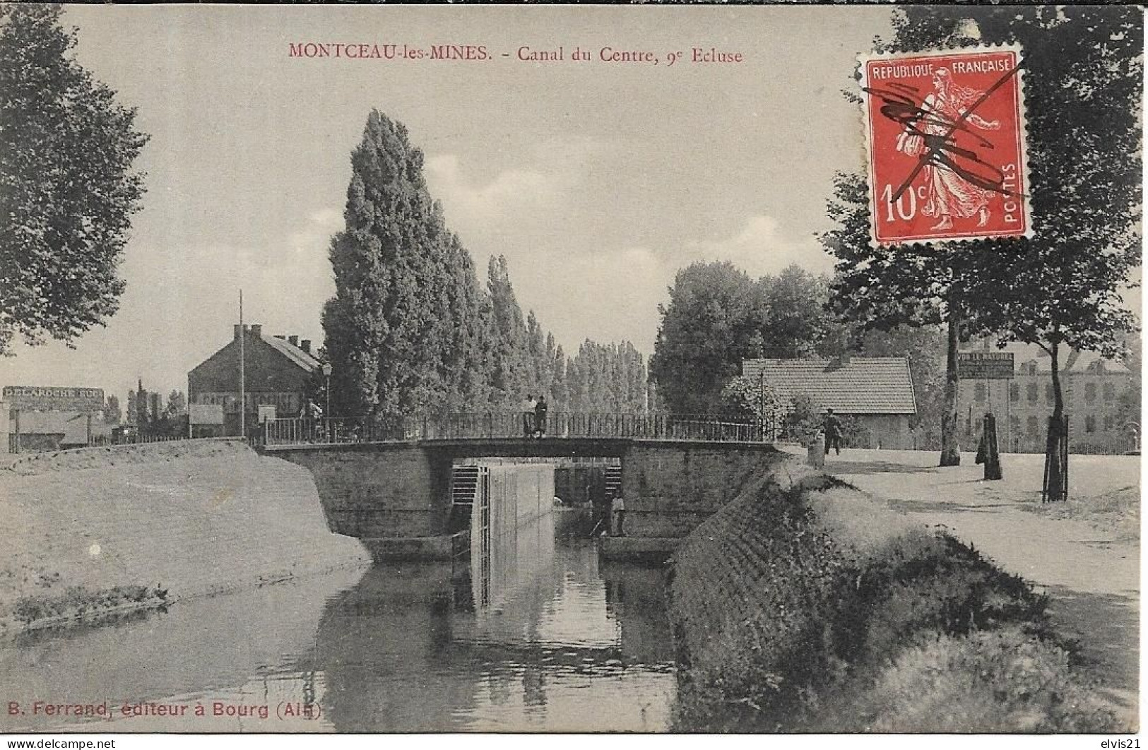 MONTCEAU LES MINES Canal Du Centre - Montceau Les Mines