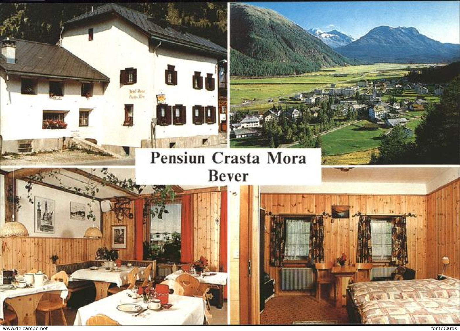 11381072 Bever Maloja Hotel Pensiun Crasta Mora Bever - Altri & Non Classificati