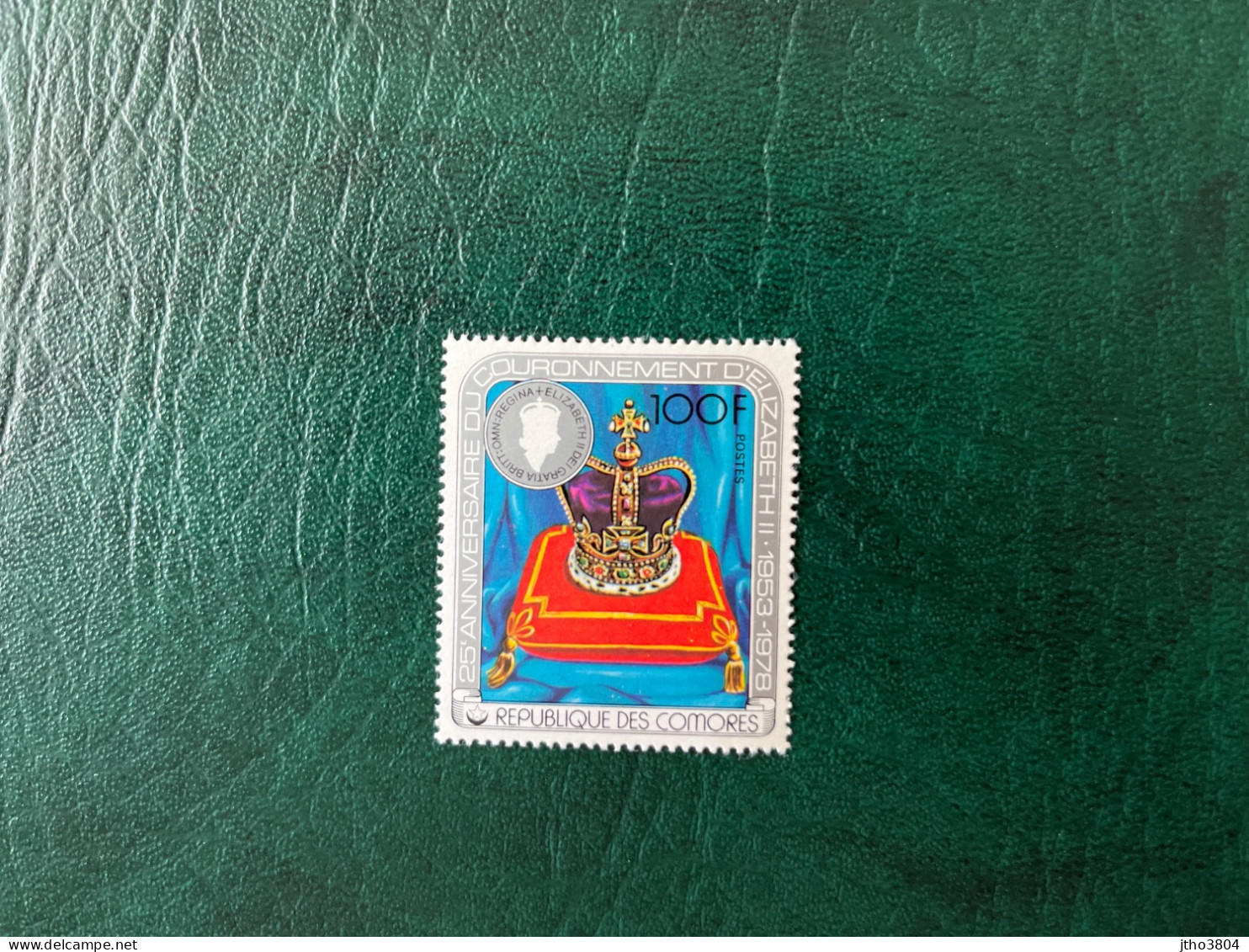 COMORES 1978 6v Neuf MNH ** YT 216 219 PA 141 142 Mi 407A 412A Anniversaire Couronnement Queen Elizabeth COMOROS KOMOREN - Comoren (1975-...)