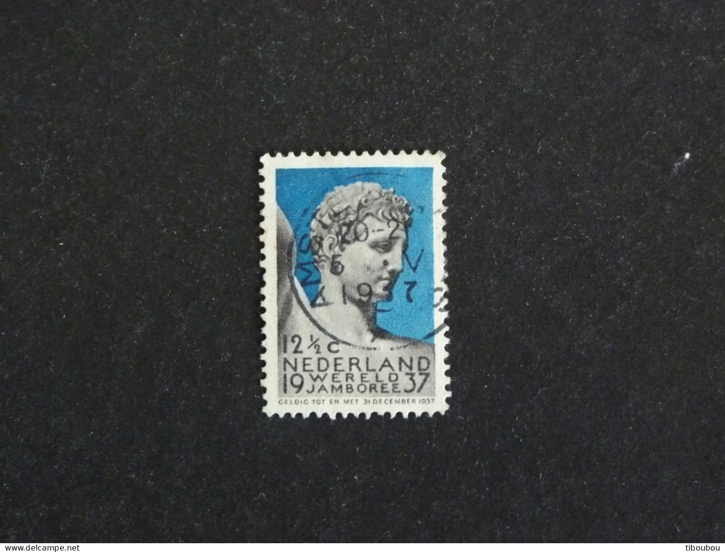 PAYS BAS NEDERLAND YT 294 OBLITERE - JAMBOREE INTERNATIONAL SCOUT SCOUTISME / HERMES - Used Stamps