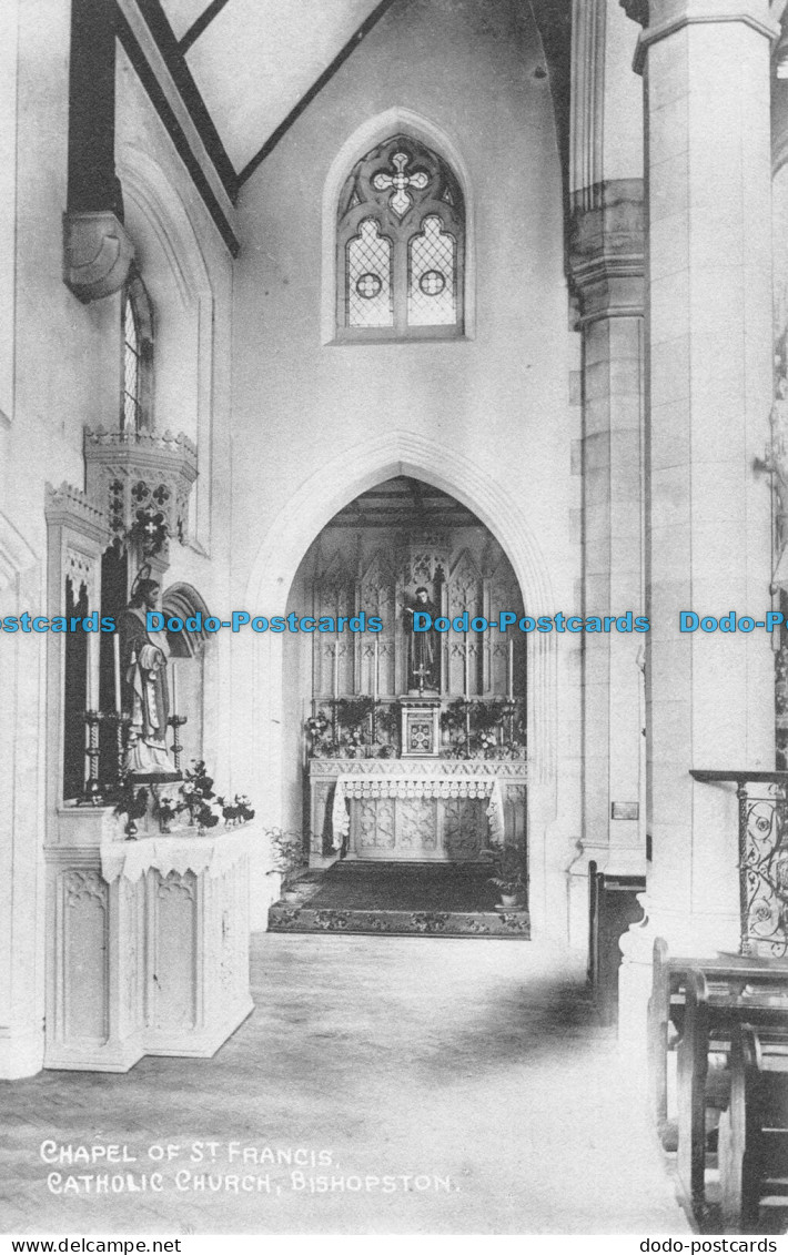 R086700 Chapel Of St. France. Catholic Church. Bishopston. Art Printers. 1910 - Monde