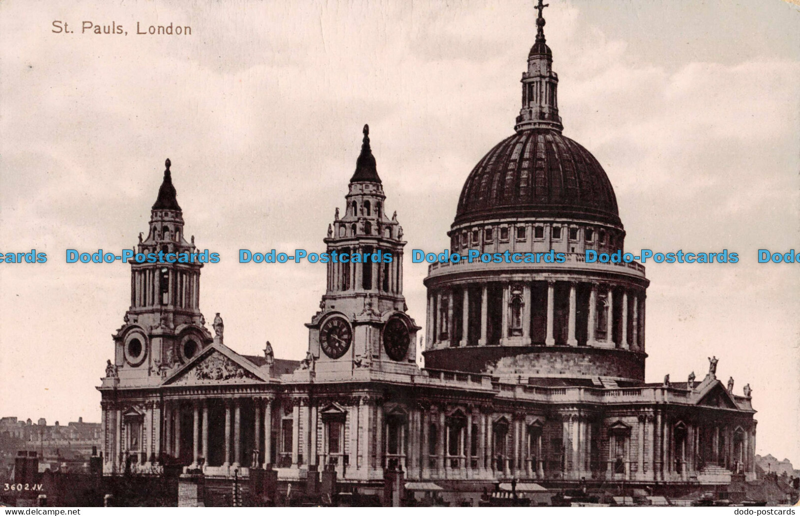 R087359 St. Pauls. London. Valentines Series - Andere & Zonder Classificatie