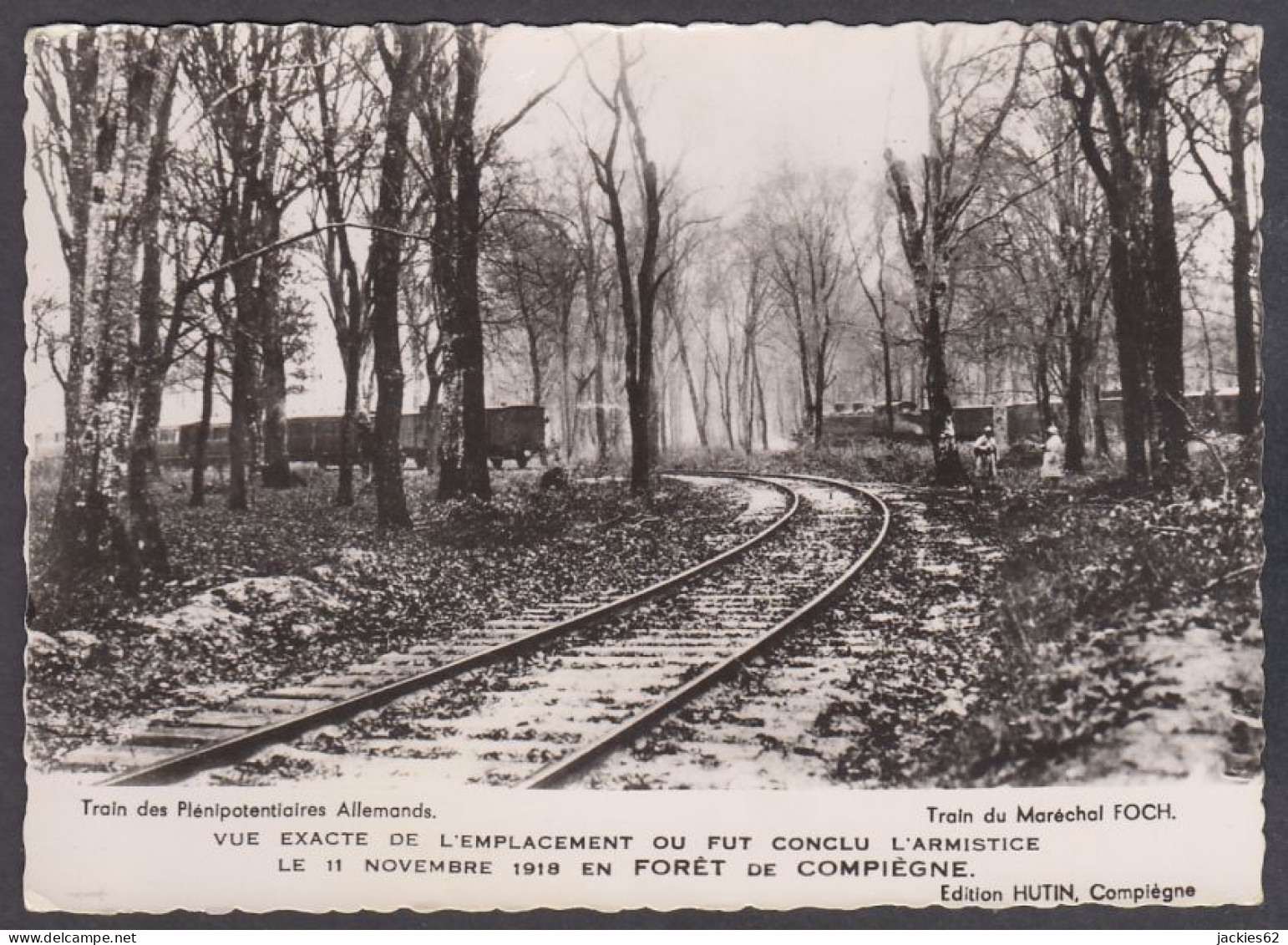 128231/ COMPIÈGNE, Forêt De Compiègne, Vue Exacte De L'emplacement Où Fut Conclu L'Armistice Le 11-11-1918 - Compiegne