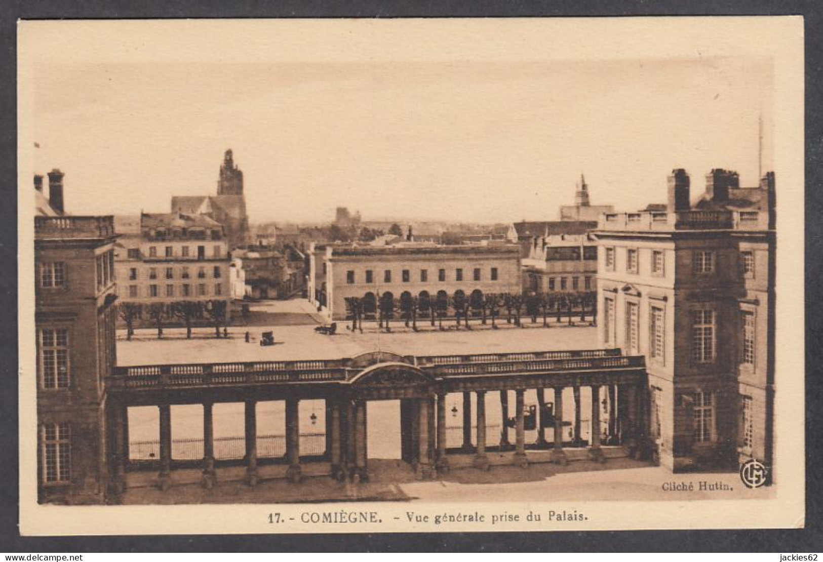 124500/ COMPIÈGNE, Vue Générale Prise Du Château - Compiegne