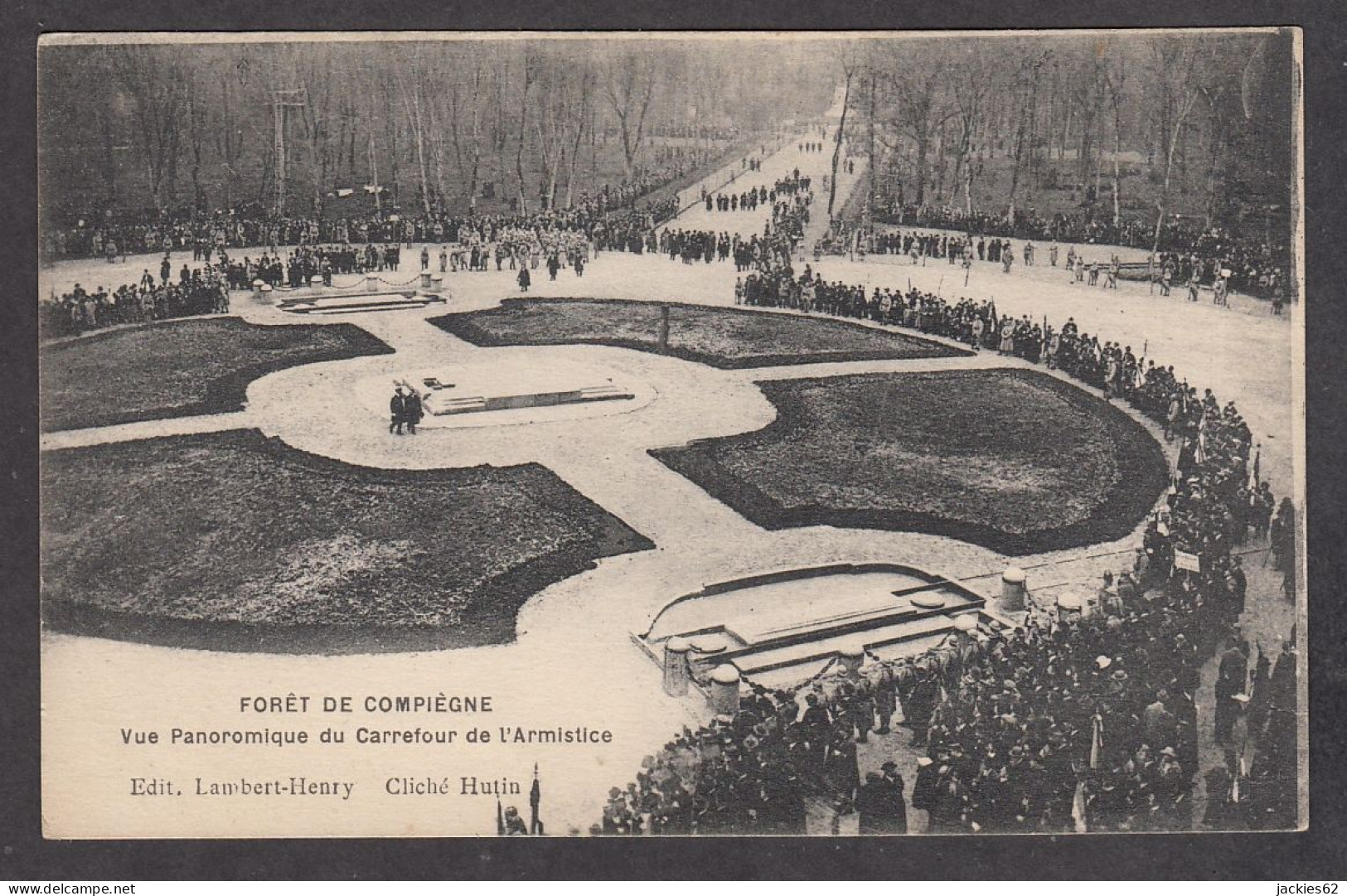 101672/ COMPIÈGNE, Forêt De Compiègne, Vue Panoramique Du Carrefour De L'Armistice - Compiegne