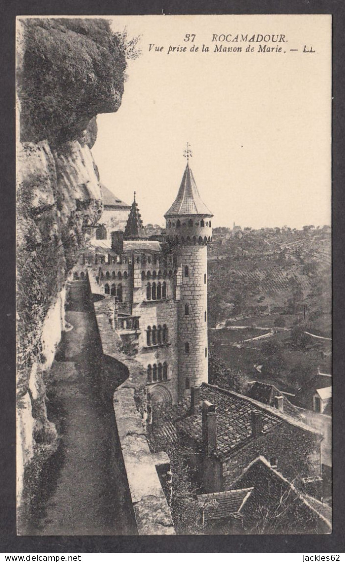 085561/ ROCAMADOUR, Vue Prise De La Maison De Marie - Rocamadour