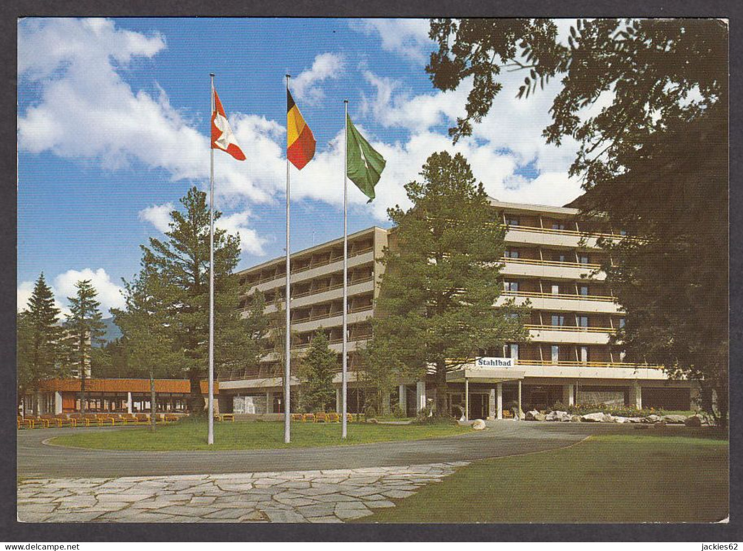 109726/ ST. MORITZ, Hotel *Stahlbad* - Sankt Moritz