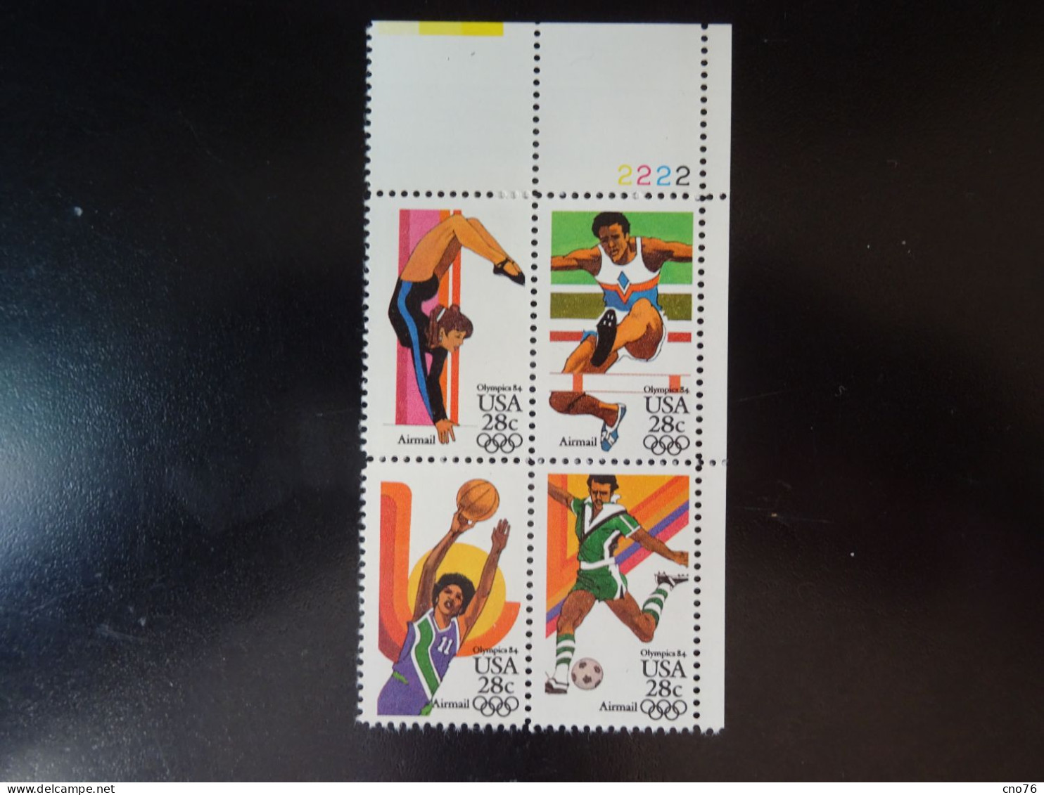 Etats Unis Bloc De 4 Timbres Neufs** PA N° 95 à 102 Jeux Olympiques De Los En Angeles - Summer 1984: Los Angeles