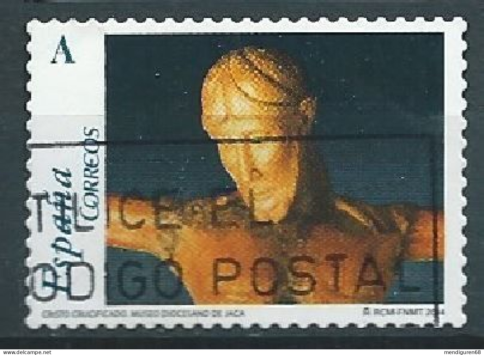 ESPAGNE SPANIEN SPAGNA SPAIN ESPAÑA 2004 FROM CARNET ROMANICO ARAGONÉS USED ED 4059 YT 3625 MI 3921 SG 4018 SC 3275H - Gebraucht