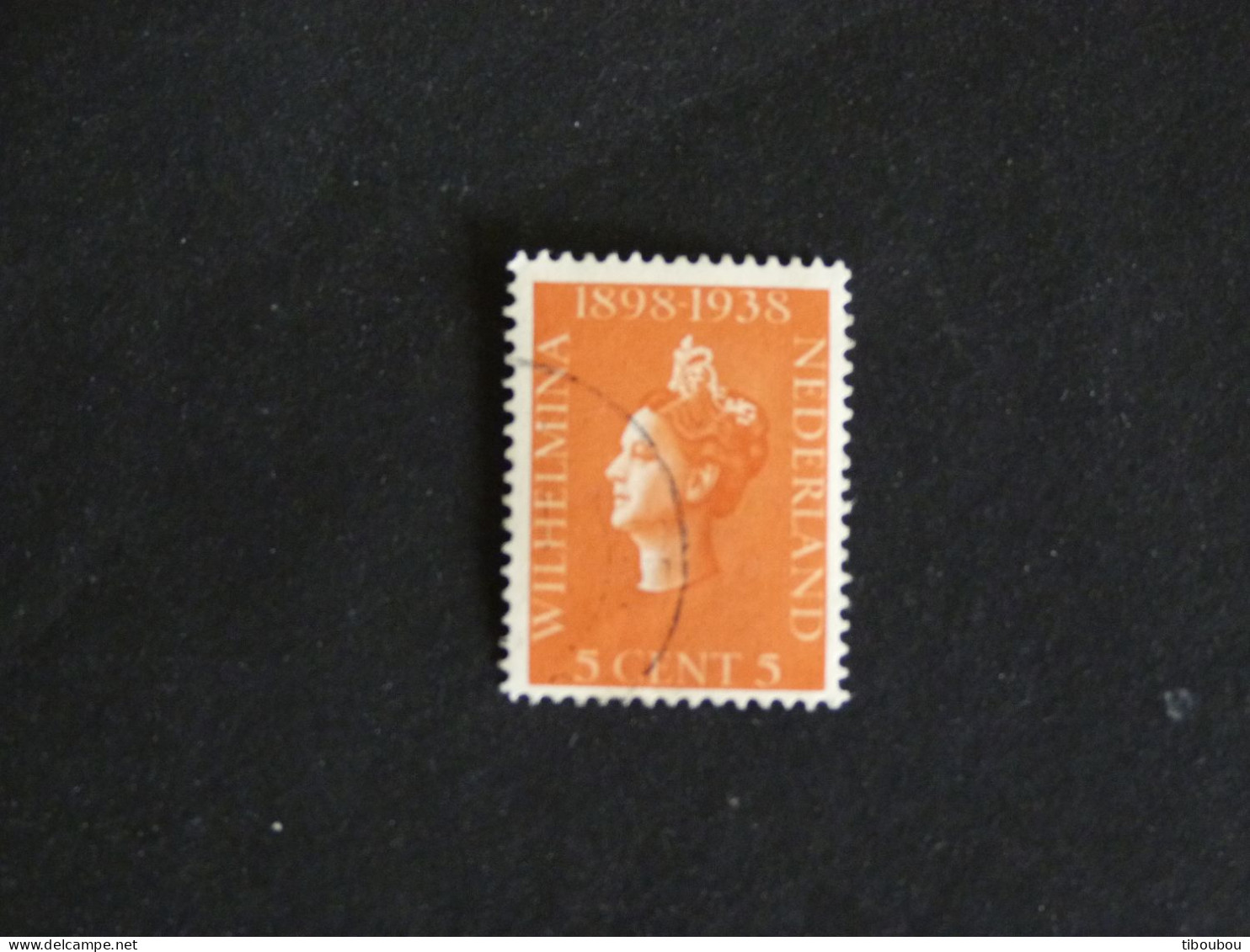 PAYS BAS NEDERLAND YT 310 OBLITERE - REINE WILHELMINE - Used Stamps