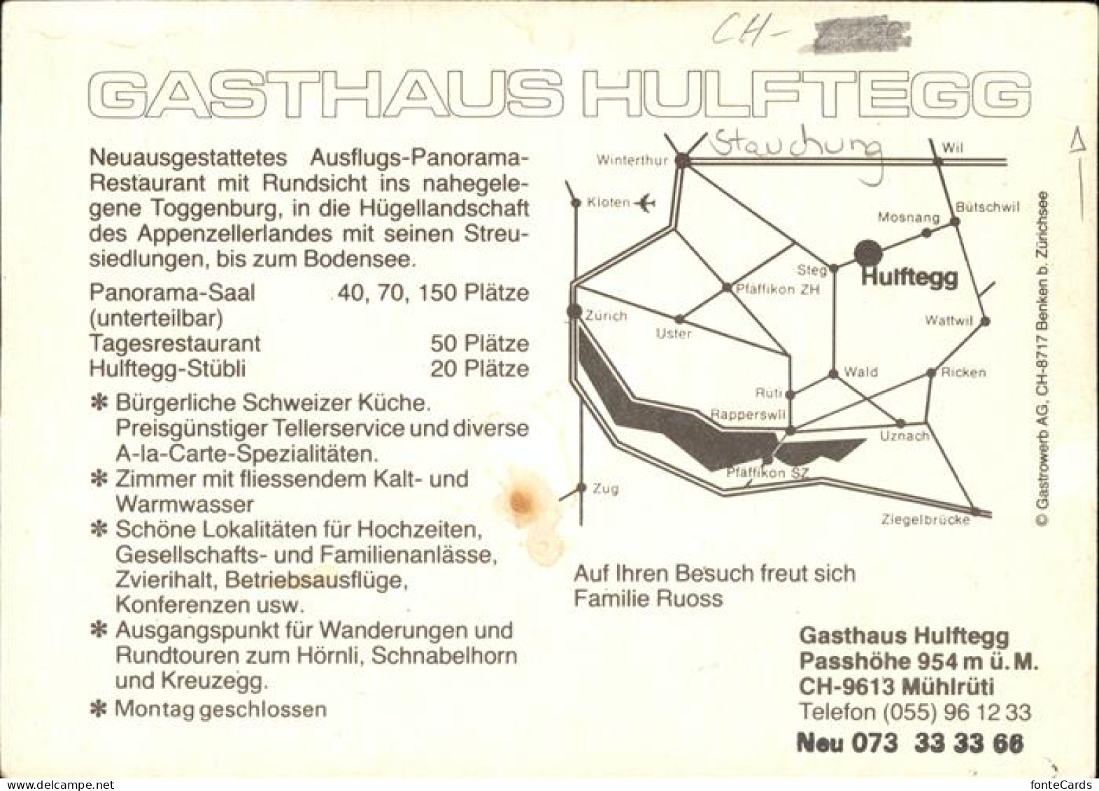 11380929 Muehlrueti Gasthaus Hulftegg Panorama Muehlrueti - Sonstige & Ohne Zuordnung