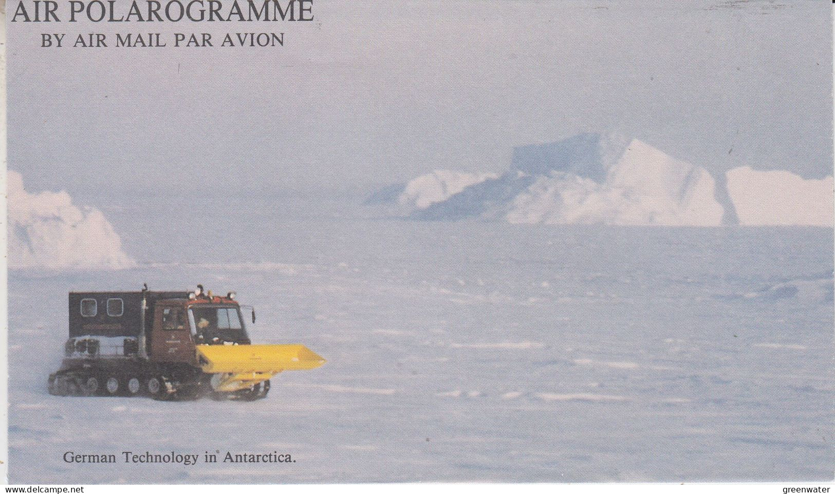 USA  Air Polarogramme German Technology In Antarctica Unused (RT230) - Antarctische Expedities