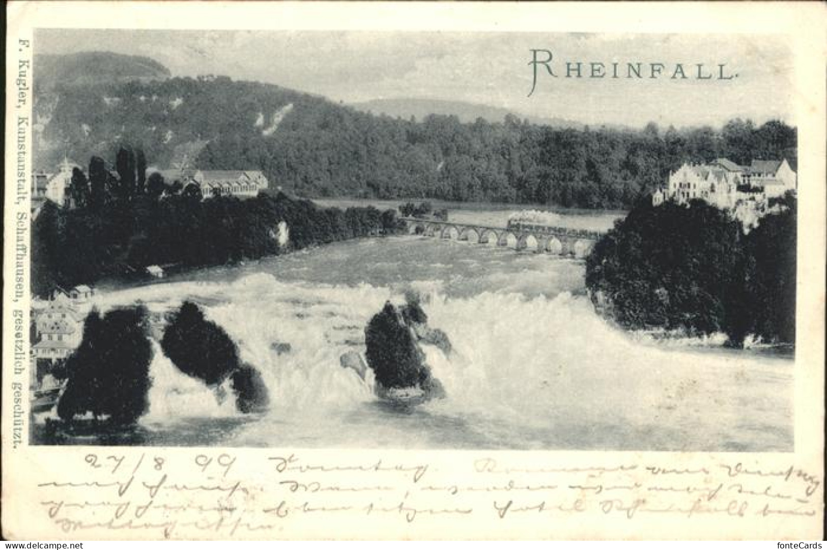 11379520 Schaffhausen SH Rheinfall Schaffhausen - Sonstige & Ohne Zuordnung