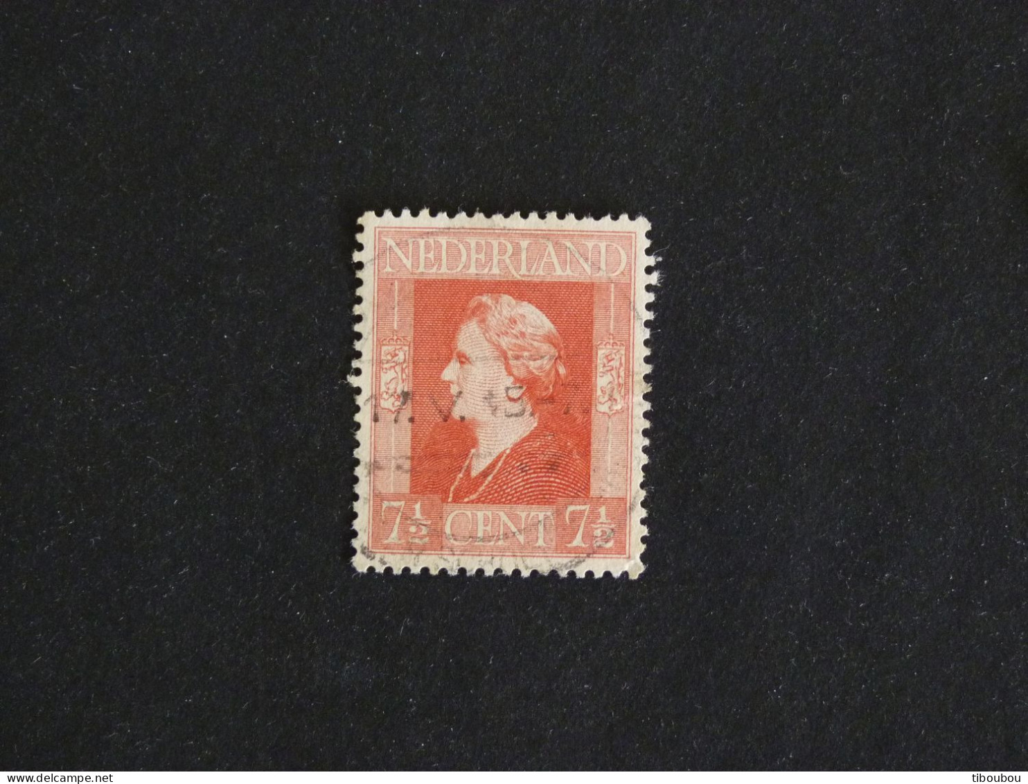 PAYS BAS NEDERLAND YT 418 OBLITERE - WILHELMINE - Used Stamps