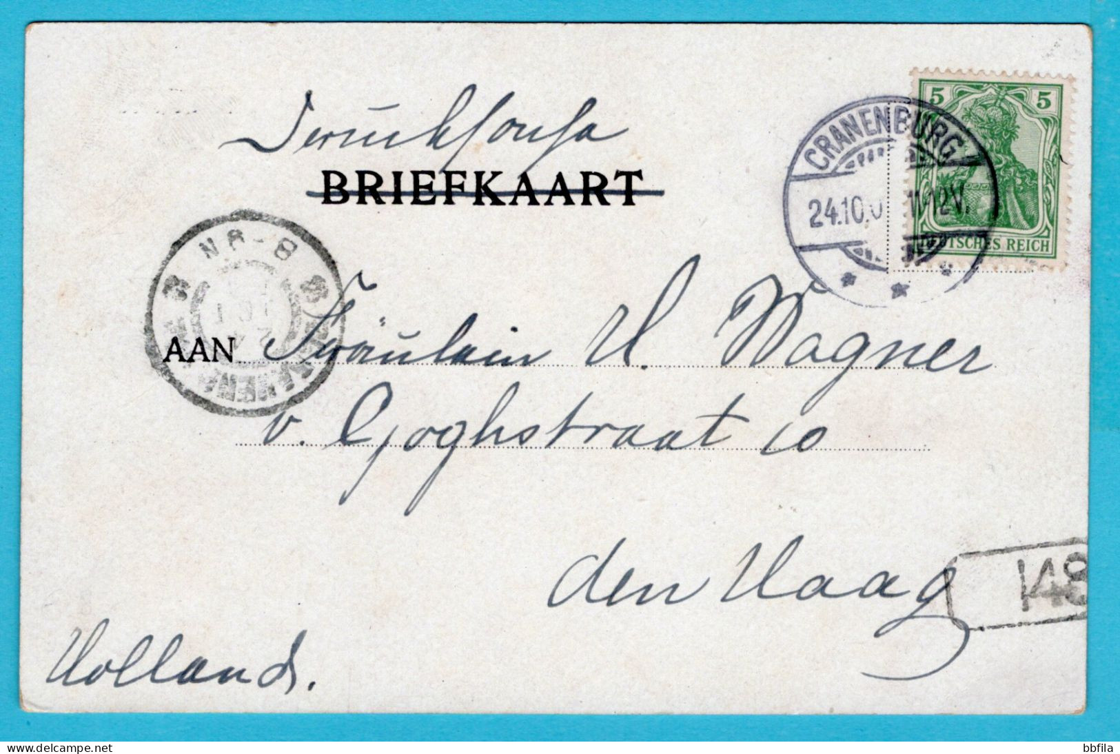 NEDERLAND Prentbriefkaart 1904 Nijmegen Hotel De Groote Musschenberg Beek - Nijmegen