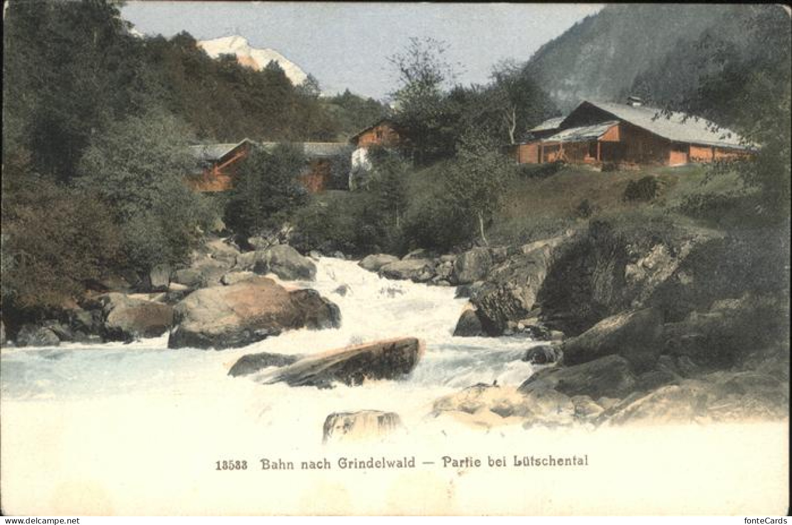 11379417 Solothurn Bahn Nach Grindelwald Partie Bei Luetschental Solothurn - Autres & Non Classés