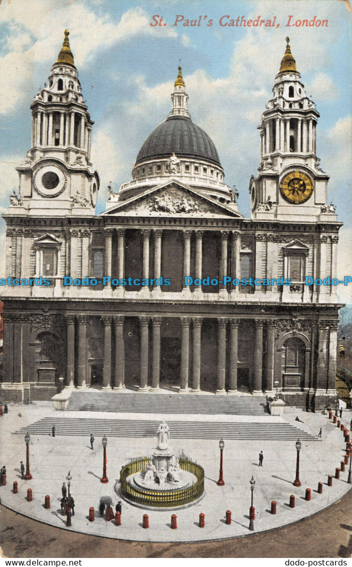 R087428 St. Pauls Cathedral. London. Valentines Series - Other & Unclassified
