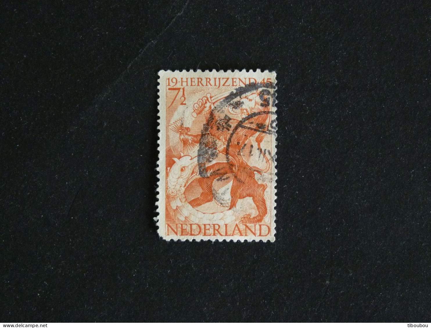 PAYS BAS NEDERLAND YT 433 OBLITERE - TIMBRE DE LA LIBERATION - Used Stamps