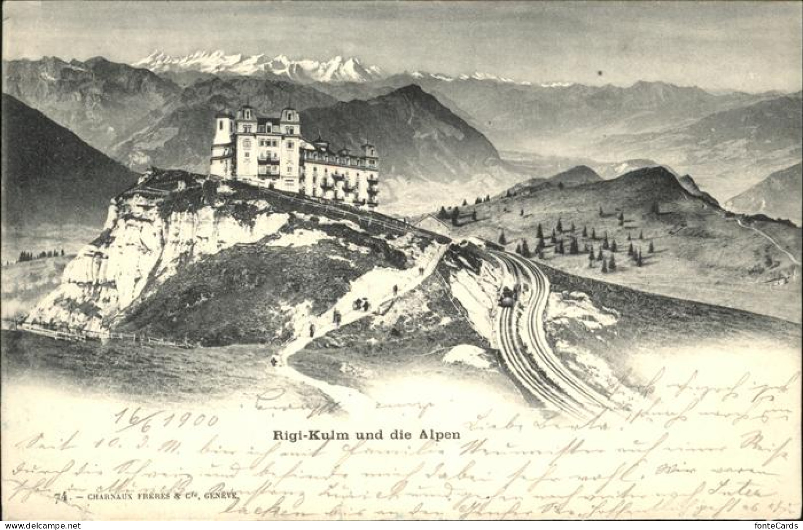 11379386 Rigi Kulm Panorama Rigi Kulm - Andere & Zonder Classificatie