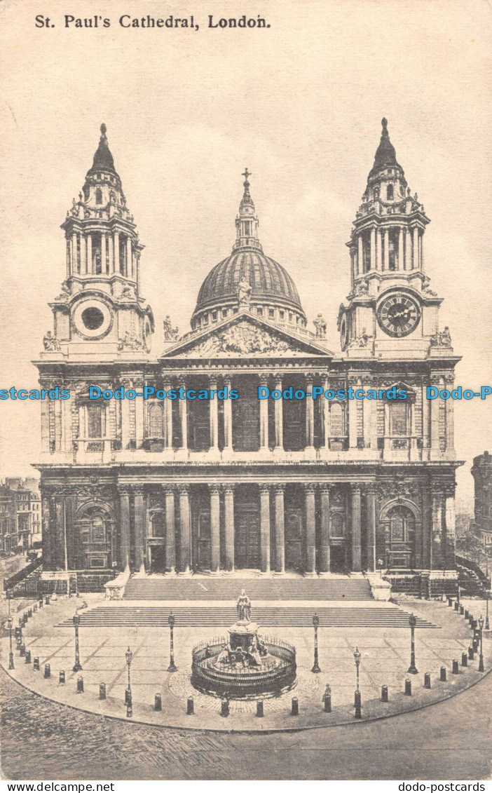 R087433 St. Pauls Cathedral. London. Selfridge - Andere & Zonder Classificatie