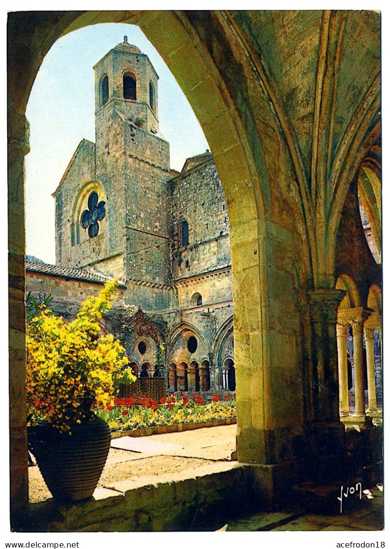 Narbonne - Abbaye De Fontfroide - Le Cloître Et Le Clocher - Narbonne