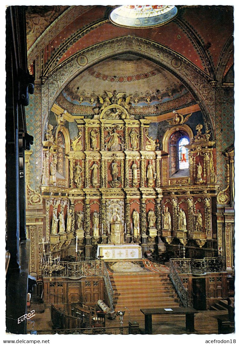 Saint-Jean-de-Luz - Le Choeur De L'église St-Jean Où Fut Célébré Le Mariage De Louis XIV - Saint Jean De Luz