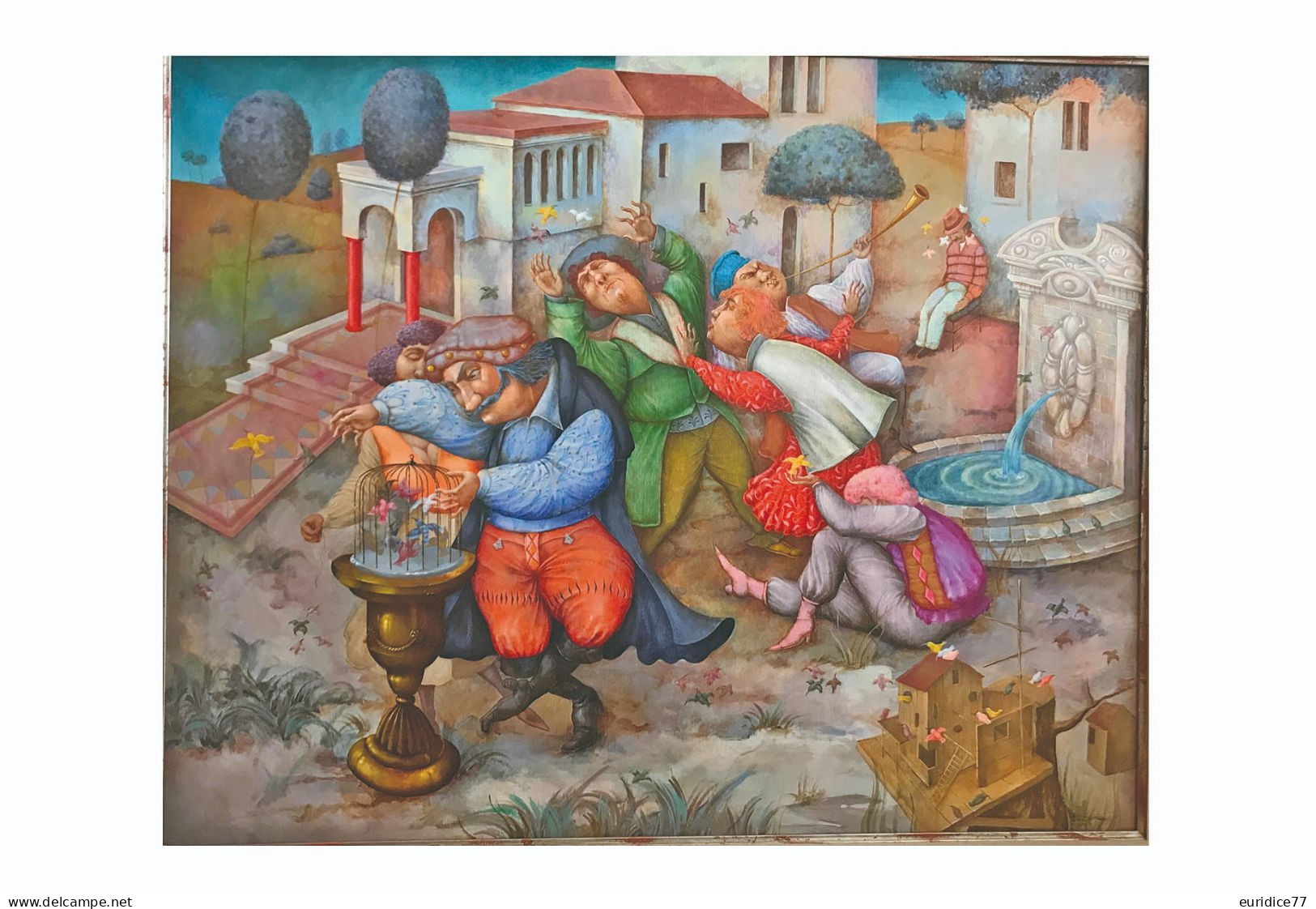 Postcard Art Collection - Igor Formin - Size: 15x10 Cm. - Malerei & Gemälde