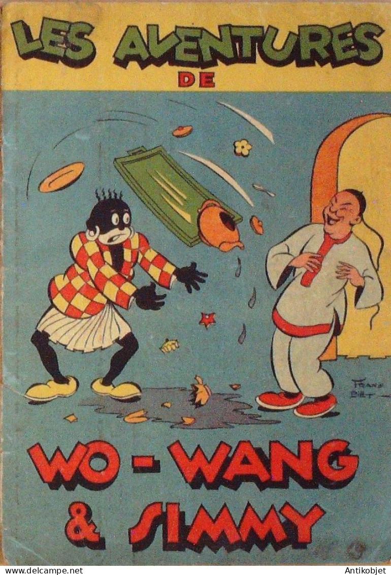 Wo-Wang & Jimmy Les Aventures Illustré Par Frans Piet-Protin & Vuidar Eo 1936 - 1901-1940