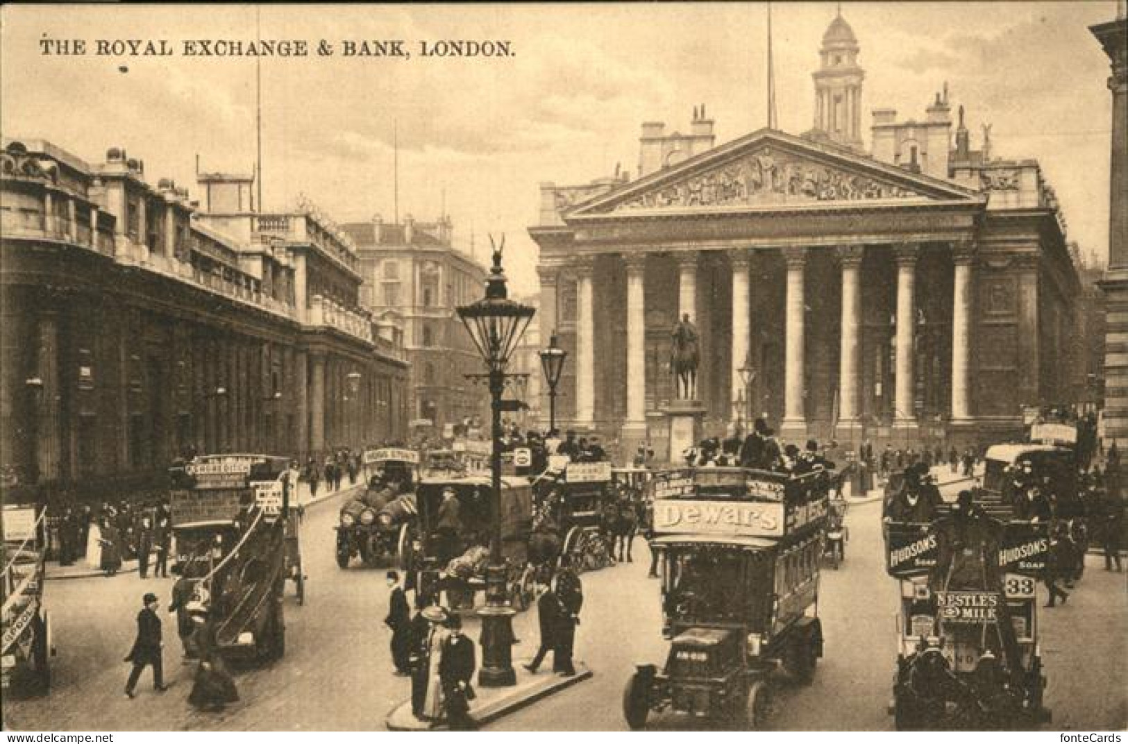 11379133 London The Royal Exchange And Bank - Andere & Zonder Classificatie