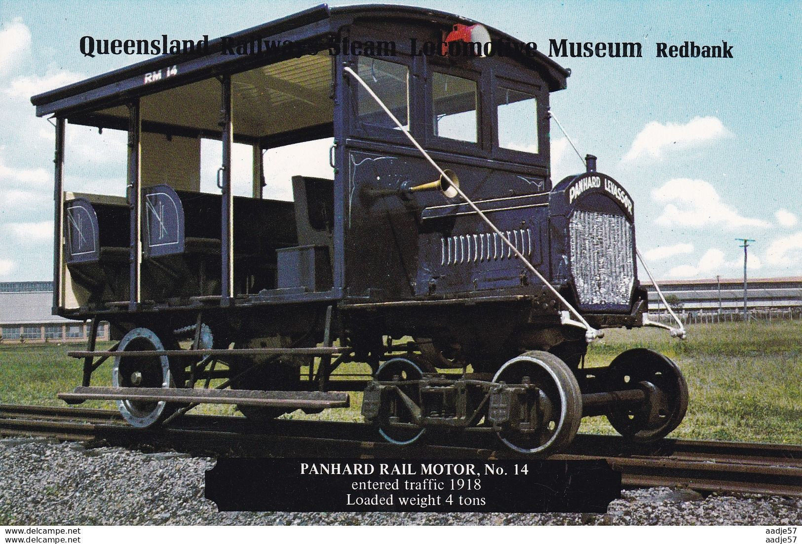 Queensland Panhard Rail Motor Nr 14 - Eisenbahnen