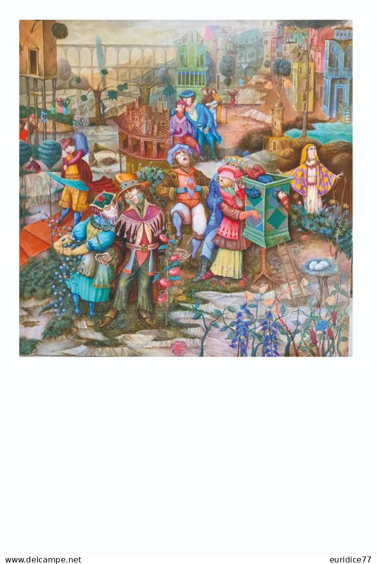 Postcard Art Collection - Igor Formin - Size: 15x10 Cm. - Malerei & Gemälde