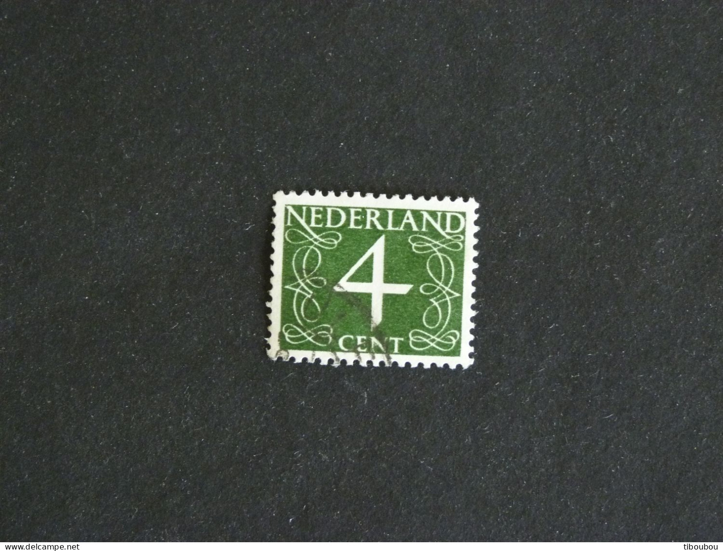 PAYS BAS NEDERLAND YT 460 OBLITERE - CHIFFRE - Used Stamps