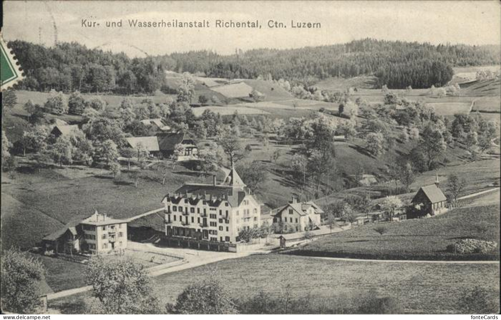 11377703 Luzern LU Kur- Wasserheilanstalt Richental Luzern - Sonstige & Ohne Zuordnung