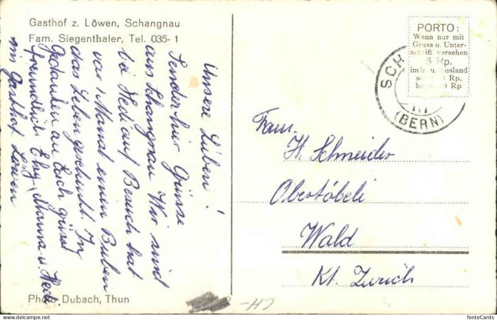 11377629 Schangnau Gasthof Zum Loewen Schangnau - Other & Unclassified