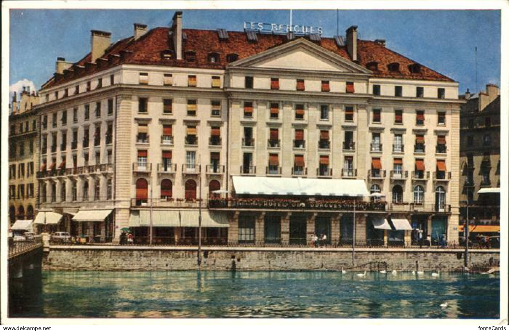 11377608 Geneve GE Hotel Des BErgues Geneve - Andere & Zonder Classificatie