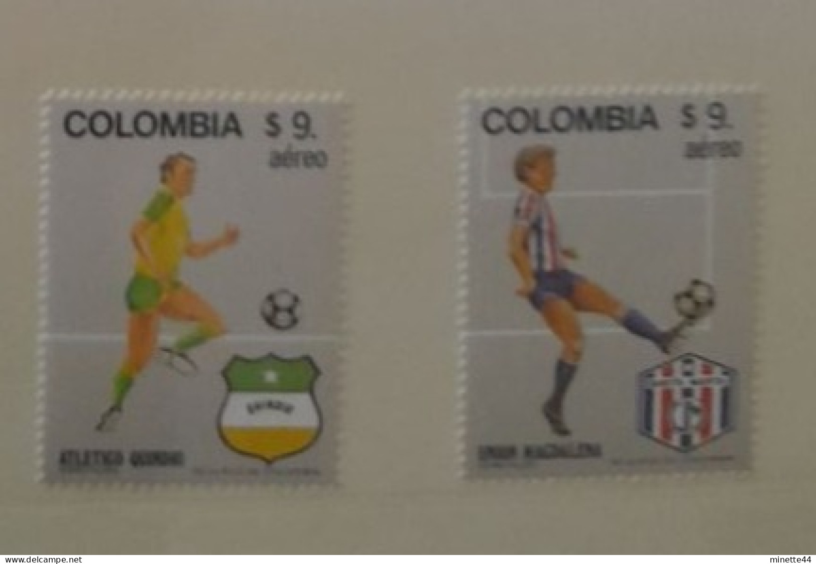 COLOMBIE COLOMBIA 1982  MNH** 15 Stamps Full Set  FOOTBALL FUSSBALL SOCCER CALCIO VOETBAL FUTBOL FUTEBOL FOOT FOTBAL - Ongebruikt