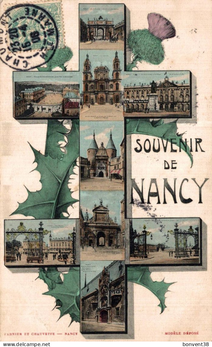 K1105 - SOUVENIR De NANCY - D54 - Nancy